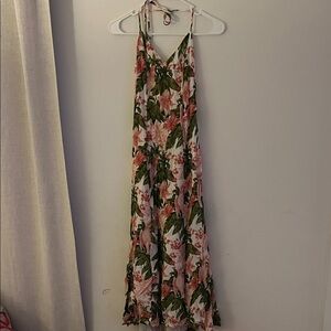 Reformation Tropical Floral Maxi Dress